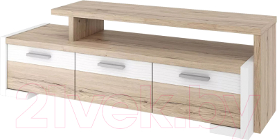 Тумба Stolline Венето под TV / СТЛ.266.05 (дуб санремо/белый) - фото