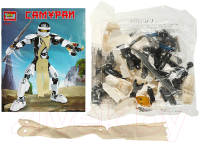 Конструктор Город мастеров Белый самурай / 27016-ZH