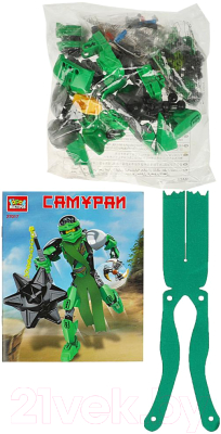 Конструктор Город мастеров Зеленый самурай / 27017-ZH