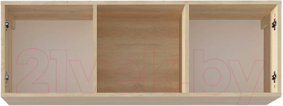 Полка Stolline Киото / СТЛ.339.04 (дуб небраска/бетон темный)