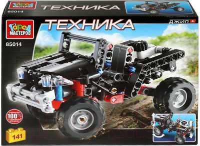 Конструктор Город мастеров Джип / 85014-ZH