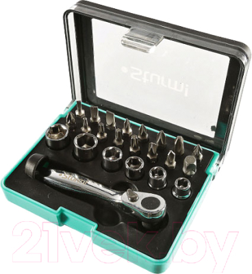 Набор головок, бит Sturm! 1045-18-22 - фото