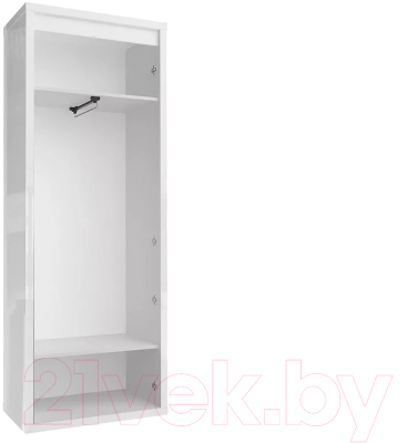 Шкаф Stolline Норден 2-х дверный / 413.01 (белый)