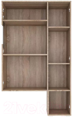 Шкаф с витриной Stolline Филадельфия / СТЛ.263.03 (дуб сонома трюфель/латте)
