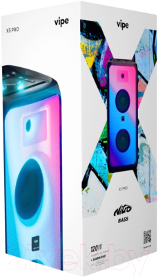 Портативная колонка Vipe Nitro X5 Pro VPMSNITROX5PRO