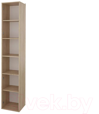 Шкаф-пенал Stolline Мика 2-х дверный / СТЛ.165.12 (дуб сонома/белый)