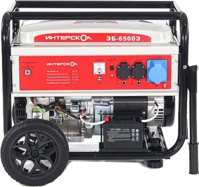 Бензиновый генератор Интерскол ЭБ-6500 Э Автономный