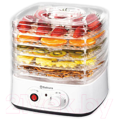 Сушилка для овощей и фруктов Sakura SA-7808