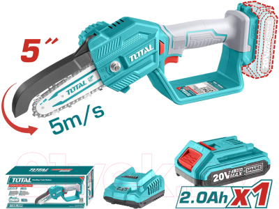 Электропила цепная TOTAL TGSLI20581