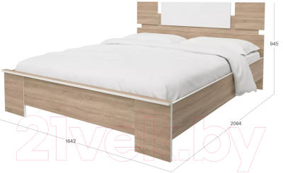 Каркас кровати Stolline Оливия / СТЛ.109.08