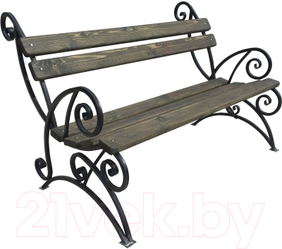 Скамья садовая M-Group Арбат / 18010415 (1.5м) - фото