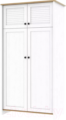 Шкаф Stolline Тифани / СТЛ.305.15 (дуб небраска/белый) - фото