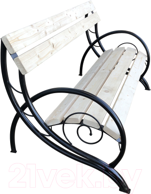 Скамья садовая M-Group Парк / 18060415 - фото