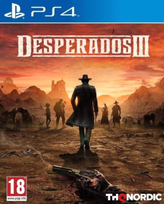 Игра для игровой консоли PlayStation 4 Desperados III - фото