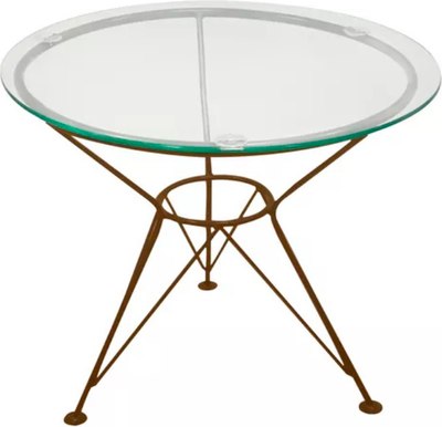 Стол садовый M-Group Ракушка со стеклом / 19150200 - фото