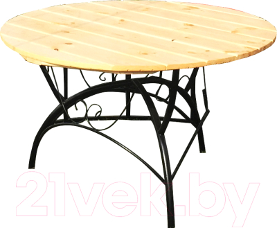 Стол садовый M-Group Круглый / 19010408 - фото