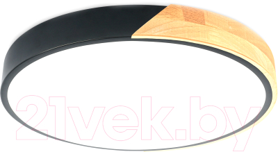 Потолочный светильник Ambrella FZ1306 (черный/светлое дерево) - фото