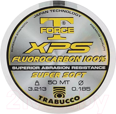Леска флюорокарбоновая Trabucco T-Force Fluorocarbon 0.12мм 25м / 053-59-120 - фото