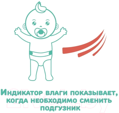 Подгузники детские Inochibaby M 5-9кг / 83287457