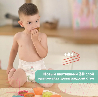 Подгузники-трусики детские Inochibaby M 6-11кг / 83287207