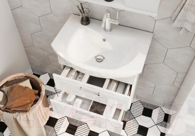 Тумба под умывальник Volna Joli 70.2Y Балтика (подвесная)