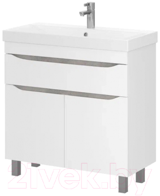 Тумба под умывальник Volna Lake 60.2D.1Y - фото