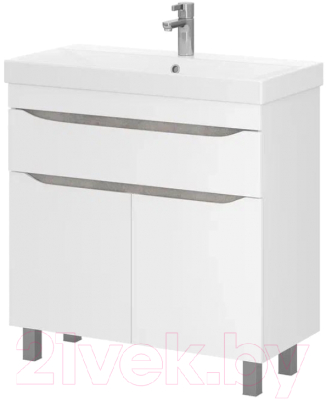 Тумба под умывальник Volna Lake 70.2D.1Y - фото