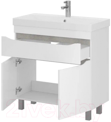 Тумба под умывальник Volna Lake 70.2D.1Y