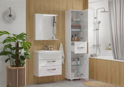 Тумба под умывальник Volna Onda 80.2Y Балтика (подвесная)