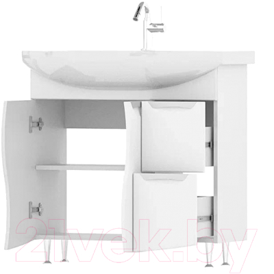 Тумба под умывальник Volna Adel 80 2D.2Y Балтика