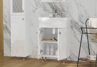 Тумба под умывальник Volna Milena 55.2D Балтика