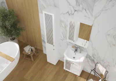 Тумба под умывальник Volna Milena 55.2D Балтика