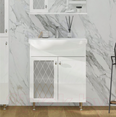 Тумба под умывальник Volna Milena 70.2D Балтика