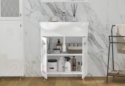 Тумба под умывальник Volna Milena 70.2D Балтика