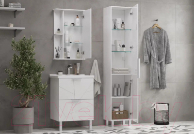 Тумба под умывальник Volna Twing 70.2Y Миранда (белый)