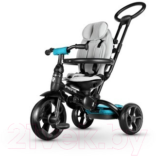 Трехколесный велосипед с ручкой QPlay Prime / Prime1B