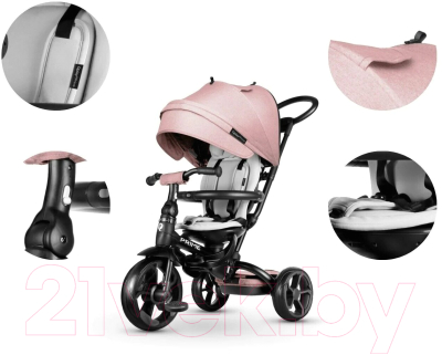 Трехколесный велосипед с ручкой QPlay Prime / Prime1P