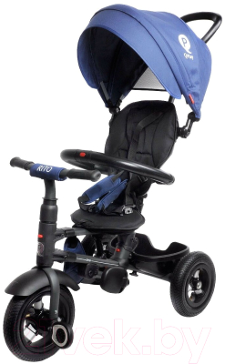 Трехколесный велосипед с ручкой QPlay QA6J - фото