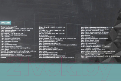 Универсальный набор инструментов ISMA ISMA-38841DS