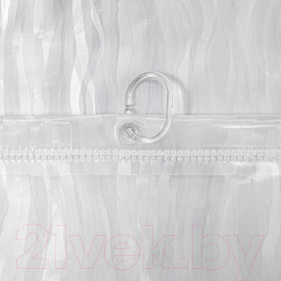 Шторка-занавеска для ванны Вилина Кристалл Peva. Водопад / 7179-10017-1 - фото