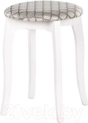 Табурет Stolline Рей (белый/Рио 17 компаньон) - фото
