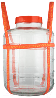 Емкость для хранения NiNaGlass С гидрозатвором (18л) - фото