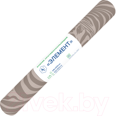 Коврик защитный Вилина Противоскользящий. Элемент 65x120 / 7175-Zebra_Brown