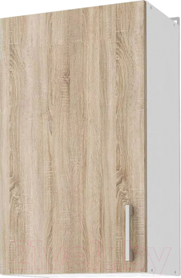 Шкаф навесной для кухни Stolline Уют 40 / СТЛ.275.01 (белый/дуб сонома) - фото