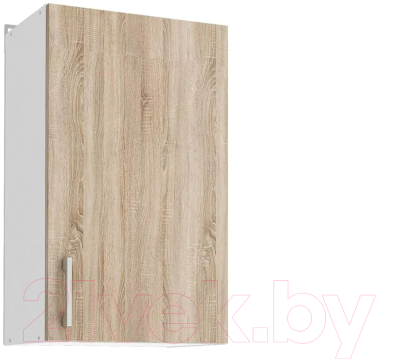 Шкаф навесной для кухни Stolline Уют 40 / СТЛ.275.01 (белый/дуб сонома)