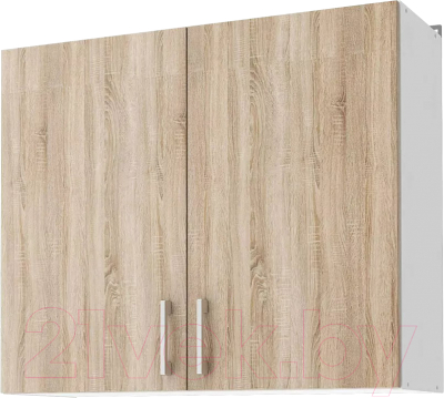 Шкаф навесной для кухни Stolline Уют 80 / СТЛ.275.02 (белый/дуб сонома) - фото