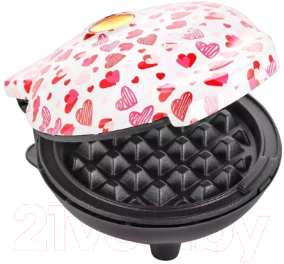 Вафельница Kitfort KT-1684-1 (бело-розовый) - фото