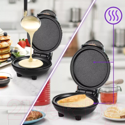 Блинница Kitfort KT-1683-3 (черный)