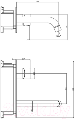 Смеситель Maxonor Pure Life PL7287-8