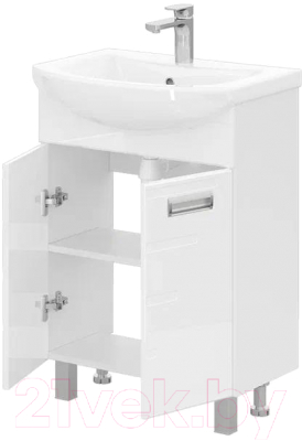 Тумба с умывальником Volna Joli 60.2D Балтика 60 (напольная)